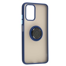 Чохол для Xiaomi Redmi Note 10 / 10s LikGus Edging Ring синій