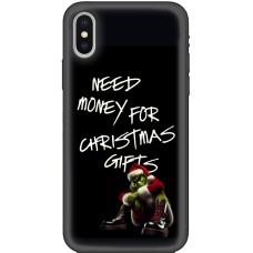 Чохол для iPhone X / Xs MixCase Новий рік need money