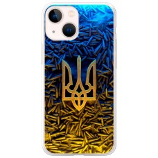 Чохол для iPhone 13 mini MixCase патріотичні Тризум серед куль