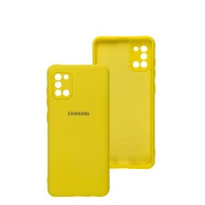 Чохол для Samsung Galaxy A31 (A315) Silicone Full camera жовтий