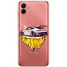 Чохол для Samsung Galaxy A04e (A042) MixCase машини white car