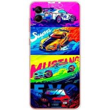 Чохол для Samsung Galaxy A04e (A042) MixCase машини mix car