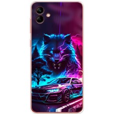 Чохол для Samsung Galaxy A04e (A042) MixCase машини неонова bmw