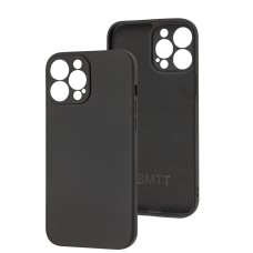 Чохол для iPhone 13 Pro SMTT чорний ЗК замша