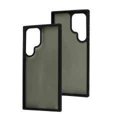 Чохол для Samsung Galaxy S23 Ultra Berlia carbon fiber чорний