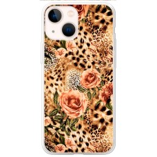 Чохол для iPhone 14 MixCase Леопард троянди