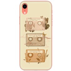 Чохол для iPhone Xr MixCase музика касети