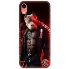Чохол для iPhone Xr MixCase спорт принт спорт піт буль боєць