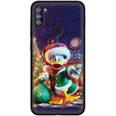 Чохол для Samsung Galaxy A11 / M11 MixCase Новий рік Scrooge and money