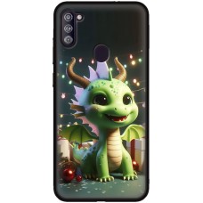 Чохол для Samsung Galaxy A11 / M11 MixCase Новий рік дракоша