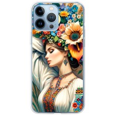 Чохол для iPhone 14 Pro MixCase патріотичні спляча красуня