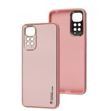 Чохол для Xiaomi Redmi Note 11 / 11s Leather Xshield pink