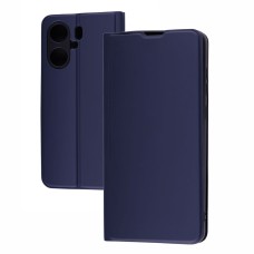 Чохол книжка Fibra для Xiaomi Redmi 13C / Poco C65 синій