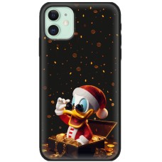 Чохол для iPhone 12 mini MixCase Новий рік посмішка Скруджа