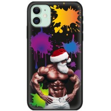Чохол для iPhone 12 mini MixCase Новий рік бодібілдер