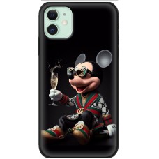 Чохол для iPhone 12 mini MixCase Новий рік гламурний Міккі