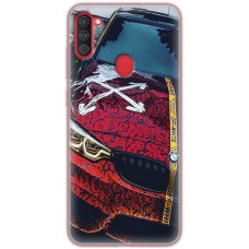 Чохол для Samsung Galaxy A11 / M11 MixCase авто бмв з малюнком долара