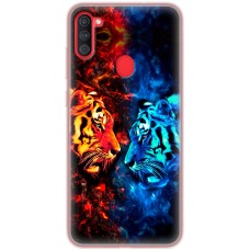 Чохол для Samsung Galaxy A11 / M11 MixCase звірі два тигри