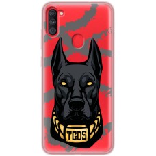 Чохол для Samsung Galaxy A11 / M11 MixCase звірі доберман