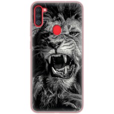 Чохол для Samsung Galaxy A11 / M11 MixCase звірі оскал лева