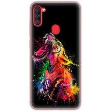Чохол для Samsung Galaxy A11 / M11 MixCase звірі яскравий тигр