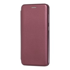 Чохол книжка Premium для Samsung Galaxy A20/A30 бордовий