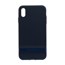 Чохол Rock Royce Series для iPhone Xs Max чорно-синій