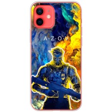 Чохол для iPhone 12 mini MixCase патріотичні Азов