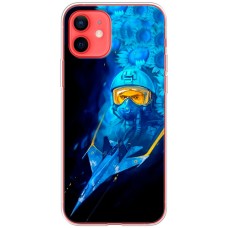 Чохол для iPhone 12 mini MixCase патріотичні ас і соняшники