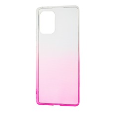 Чохол для Samsung Galaxy S10 Lite (G770) Gradient Design біло-рожевий