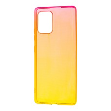 Чохол для Samsung Galaxy S10 Lite (G770) Gradient Design жовто-червоний