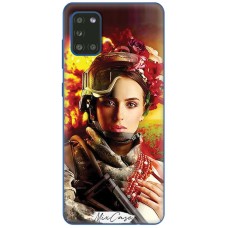 Чохол для Samsung Galaxy A31 (A315) Mixcase дівчина солдат