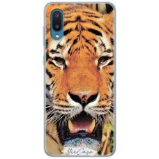 Чохол для Samsung Galaxy A02 (A022) Mixcase погляд тигра