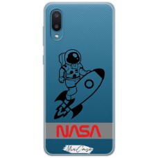 Чохол для Samsung Galaxy A02 (A022) Mixcase космонавт дизайн 2