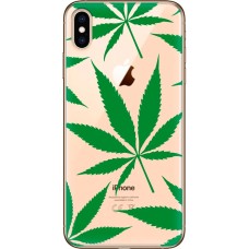 Чохол для iPhone X / Xs MixCase трава листя