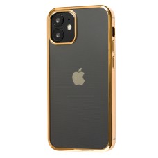 Чохол для iPhone 12 mini Glossy edging золотистий
