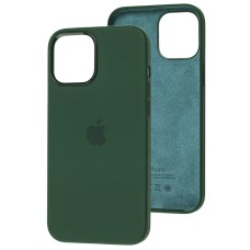 Чохол для iPhone 12 Pro Max Full Silicone case cyprus green