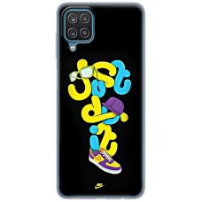 Чохол для Samsung Galaxy A12 / M12 MixCase лого Just doit