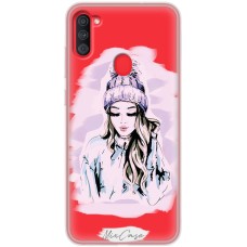 Чохол для Samsung Galaxy A11 / M11 Mixcase дівчина дизайн 6