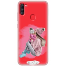 Чохол для Samsung Galaxy A11 / M11 Mixcase мама з дитиною