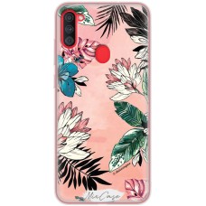 Чохол для Samsung Galaxy A11 / M11 Mixcase квіти та листя