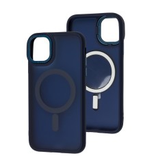 Чохол для iPhone 11 Space color MagSafe синій