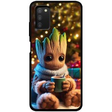Чохол для Samsung Galaxy A03s (A037) MixCase Новий рік Грут