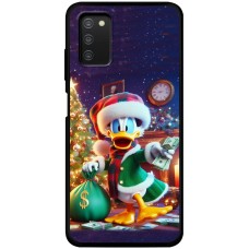 Чохол для Samsung Galaxy A03s (A037) MixCase Новий рік Scrooge and money