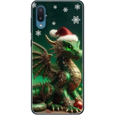 Чохол для Samsung Galaxy A02 (A022) MixCase Новий рік дракон в обладунках