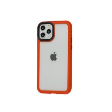 Чохол для iPhone 11 Pro Metal Buttons червоний