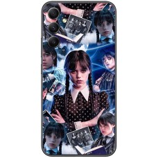 Чохол для Samsung Galaxy A34 (A346) Mixcase Венздей колаж детектив