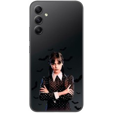 Чохол для Samsung Galaxy A34 (A346) Mixcase Венздей кажанів