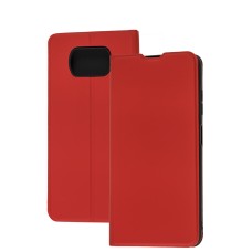 Чохол книжка для Xiaomi Poco X3 / X3 Pro Yo червоний