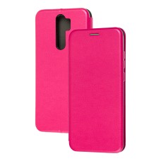 Чохол книжка Premium для Xiaomi Redmi Note 8 Pro малиновий